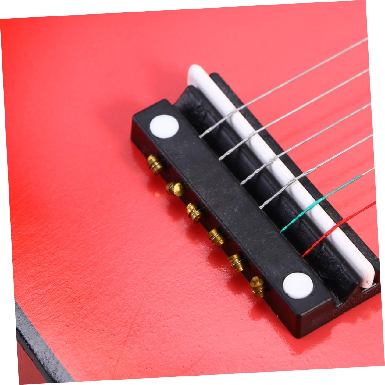 Chitarra Acustica Bambini 21 Pollici in Legno Rosa | Dimensione Portatile, Adatta a Bambini e Ragazzi, Tastiera Sottile e Corde a Bassa Altezza