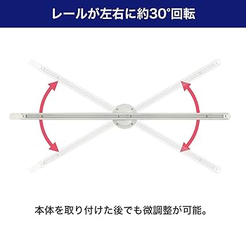 Amazon.co.jp: エルパ (ELPA) ライティングバー ダクトレール