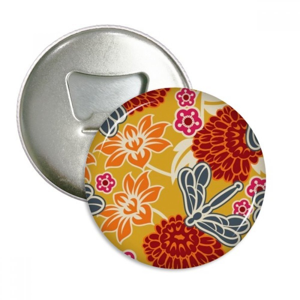 Magnets frigo style fleurs Asie pour égayer votre cuisine au quotidien