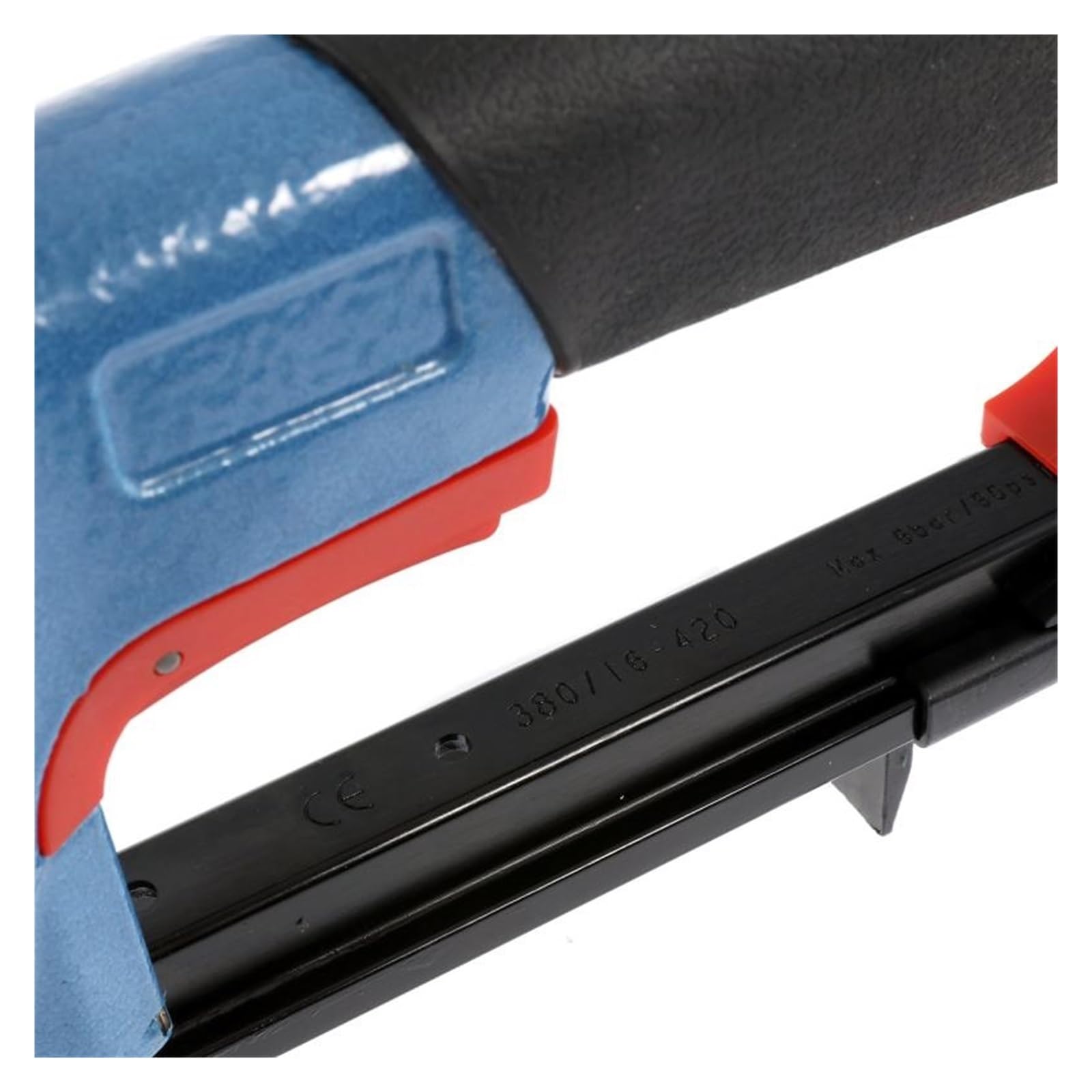Pistola sparachiodi, Cucitrice Pneumatica Tipo U 4-16Mm Chiodatrice Fine Strumento Mobili Blu Lavorazione Del Legno Rivettatrice For Pistola Ad Aria Compressa