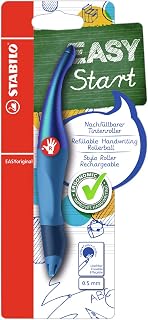 Ergonomic Rollerball - STABILO EASYoriginal Holograph - Pack of 1 - Right-Handed - Blue
