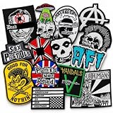 Punk Rock Legends Patch Set: Dead Kennedys, Misfits, AFI & More - 14 Piece Iron-On Collection by Nixon Thread Co.