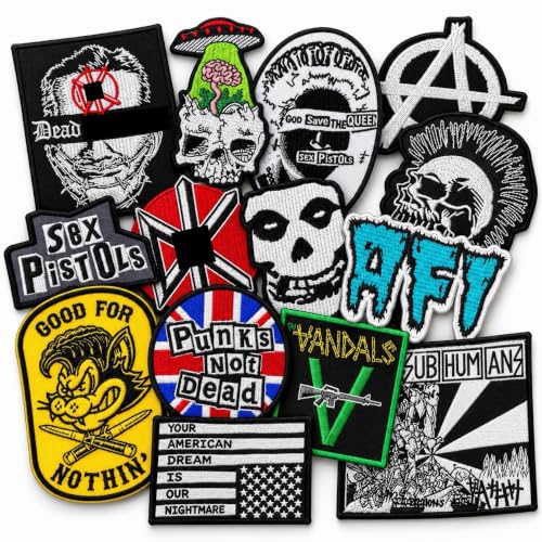 Punk Rock Legends Patch Set