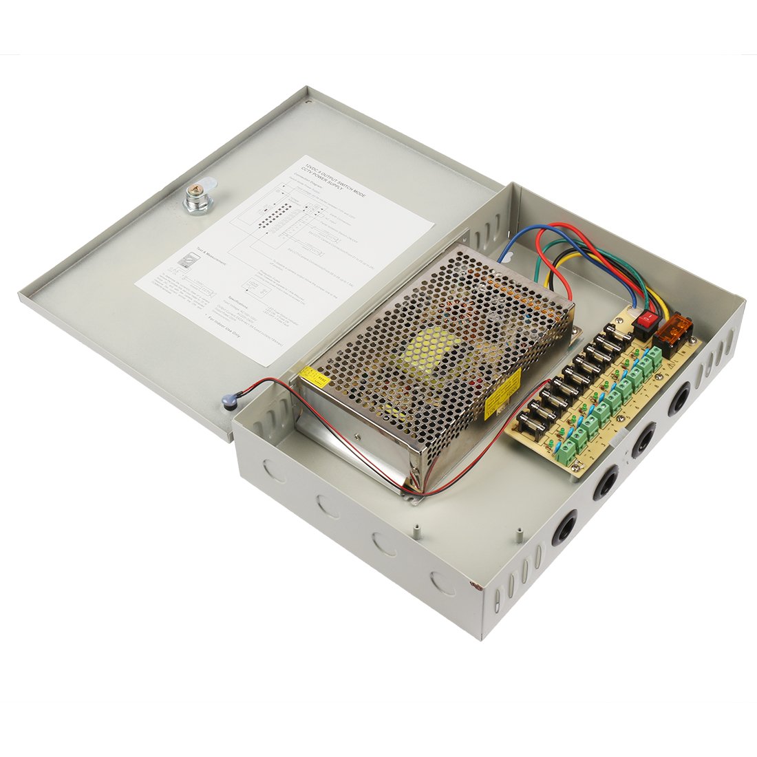 SAMLEX Switching Power Supply with Radio Cover for Motorola SM50/120, M1225, GTX. 115/230 VAC Input