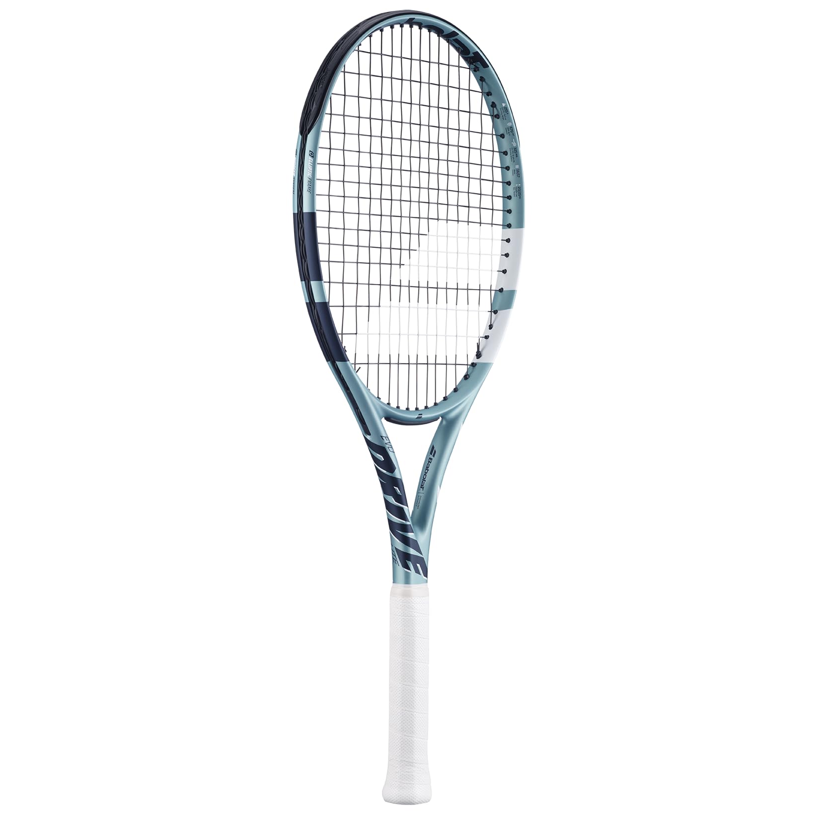 Babolat, Racchetta da tennis modello Evo Drive Lite, telaio in grafite leggero, piano di corde 16 x 19, per giocatori avanzati e esperti, adatta per ragazzi in fase di transizione