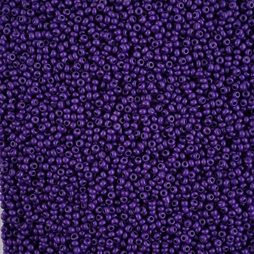 Czech Seed Beads 10/0 Terra Intensive Purple Matte, 500g