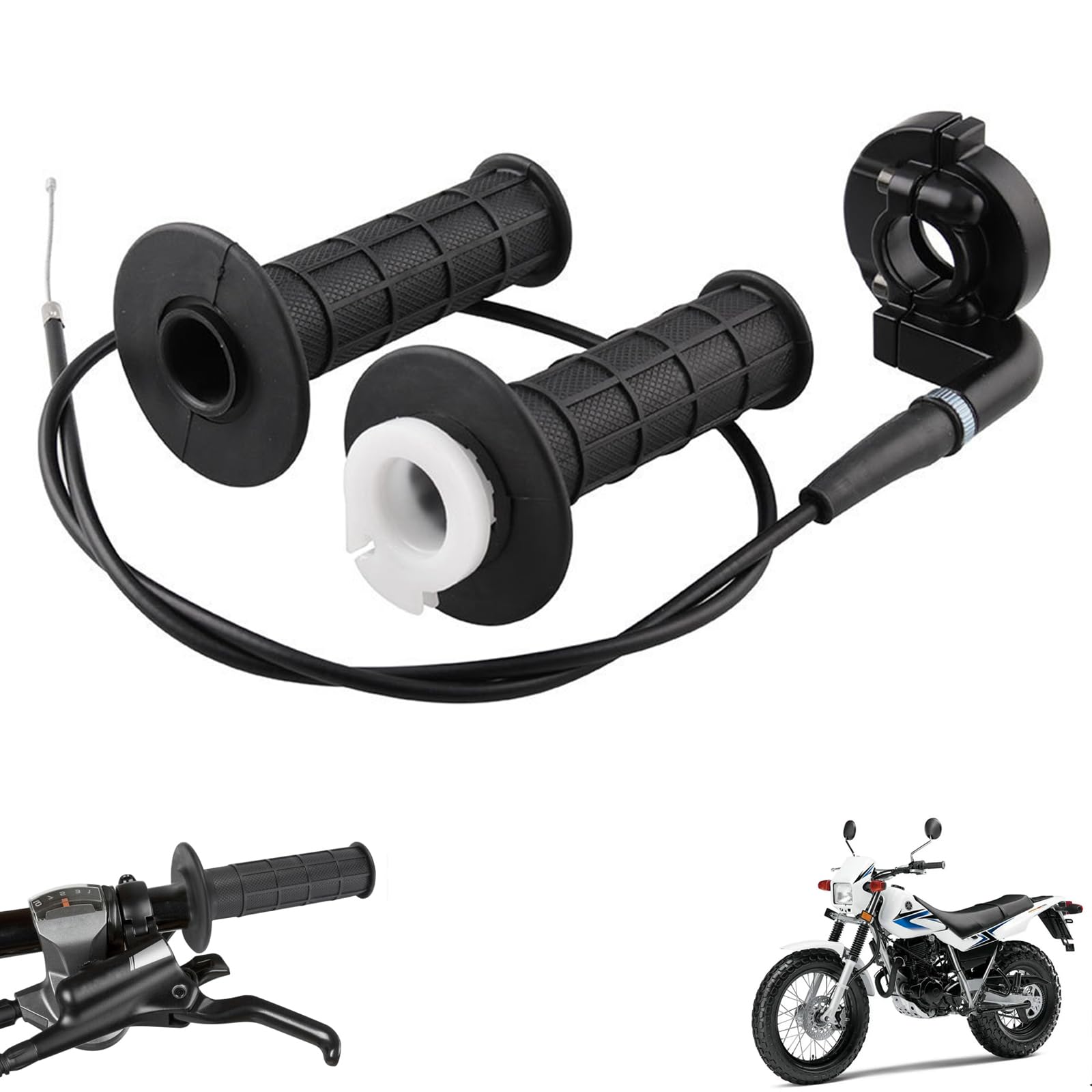 Set Cavo E Manopola Acceleratore Per Moto - Compatibile Con 50cc-250cc, Manubri 22mm - Foto 10
