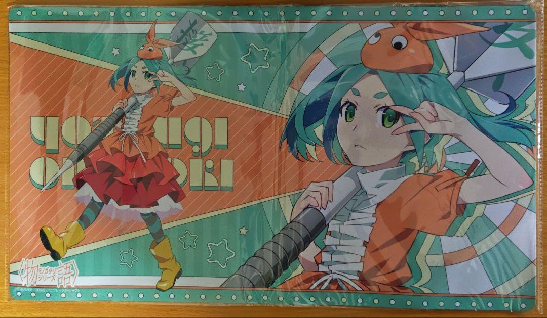 Amazon.co.jp: 物語シリーズ 斧乃木余接 ラバーマット プレイマット