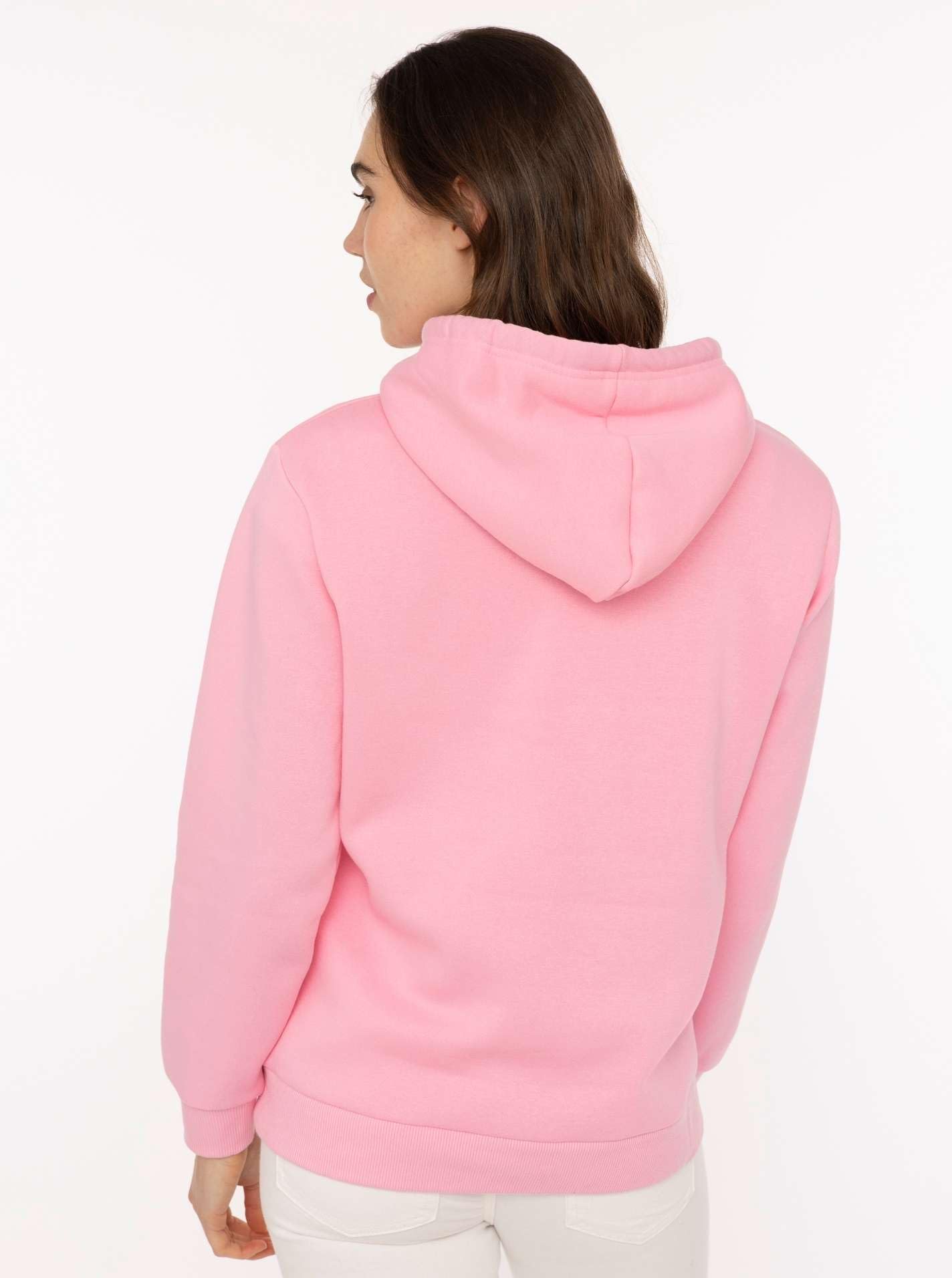 Zwillingsherz Damen Hoodie mit Kapuze – Kuscheliger Oversize Kapuzenpullover – Weicher Sweatshirt Pullover mit süßer Leo Kordel– Stylischer Look für Frühling, Herbst & Winter – Loungewear Mode