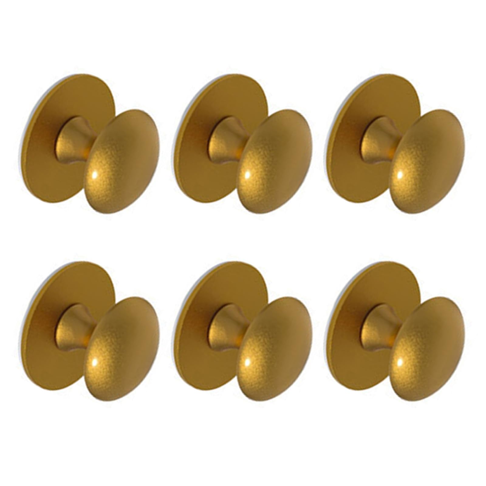 Shyyoulqe A 6Pcs Steel Cabinets Pulls Uto Stick Hardware Simple Installs For Wardrobes Drawers Shower Door Decors Dhesive Drawer Handles