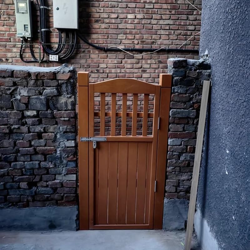 No Dig - Kit per cancello per recinzione da esterno, personalizzabile, 60 x 130 cm, in legno, con ferramenta, perfetto per la sicurezza e la sicurezza del patio e del cortile