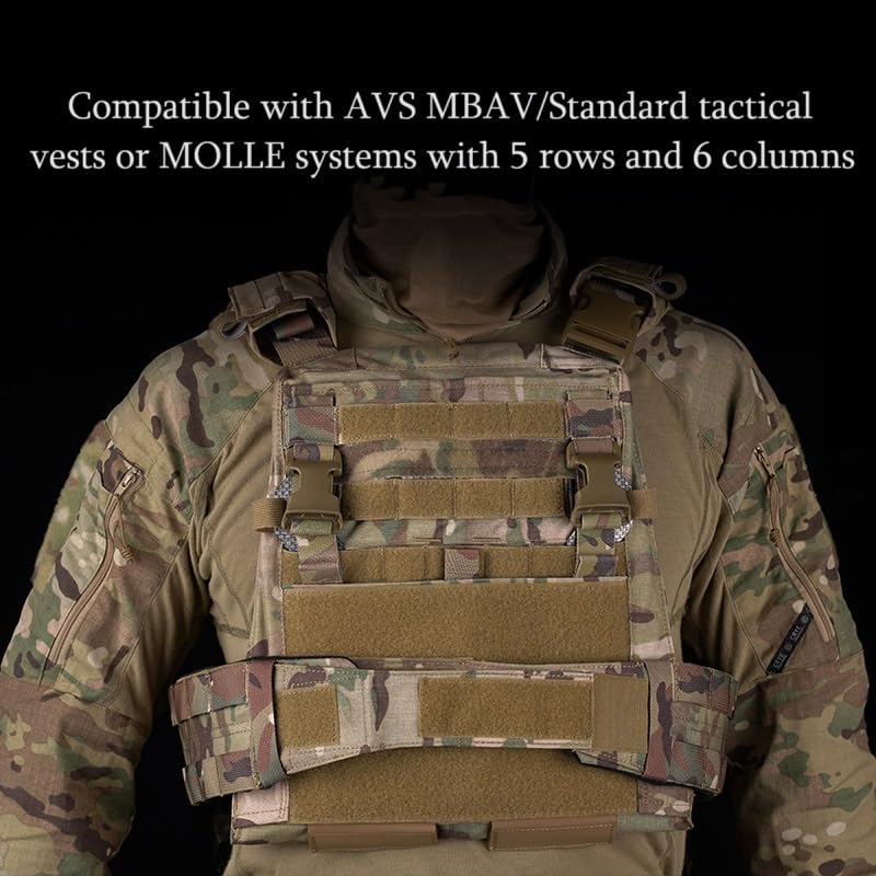 Amazon.com : GYDEHUTJ Tactical Plate Carrier Placard Adapter