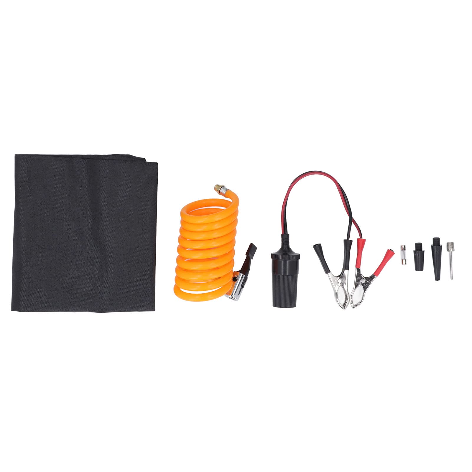 Bomba de Compresor de Aire Portátil de 12V con Luz LED, Inflador de Neumáticos de Doble Cilindro de 100PSI para Camiones, Vehículos Recreativos, Automóviles, Material ABS