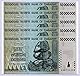 Zimbabwe 50 Million Dollars x 5 2008 UNC, World Inflation Record, Currency banknotes