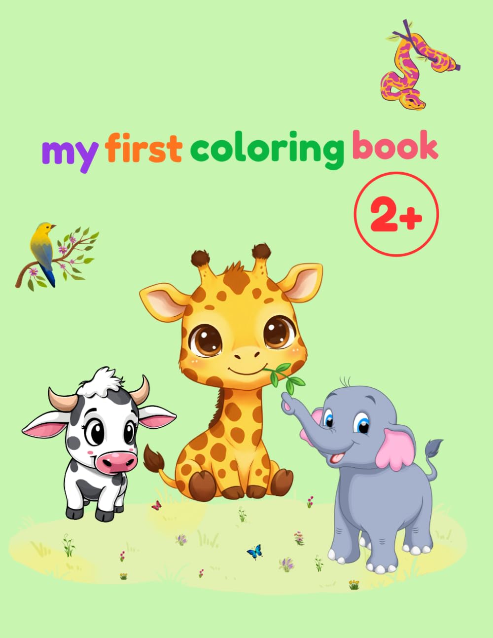 My First Colouring Book: Easy and Simple Colouring for Little Hands (Ages 2+)