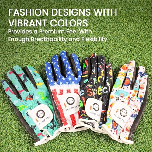 Guantes de golf para niños ideales para entrenar bajo la lluvia 2