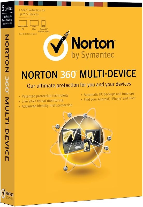 Norton 360 Multi-Device 2013 - 1 User / 5 Devices (Old Version)