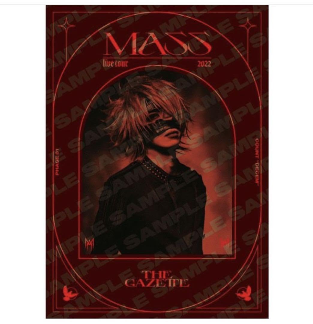 the GazettE REITA ポスター　MASS THEGAZETTE 05.26 RELEASE 『MASS』/ Bass_REITA new pic