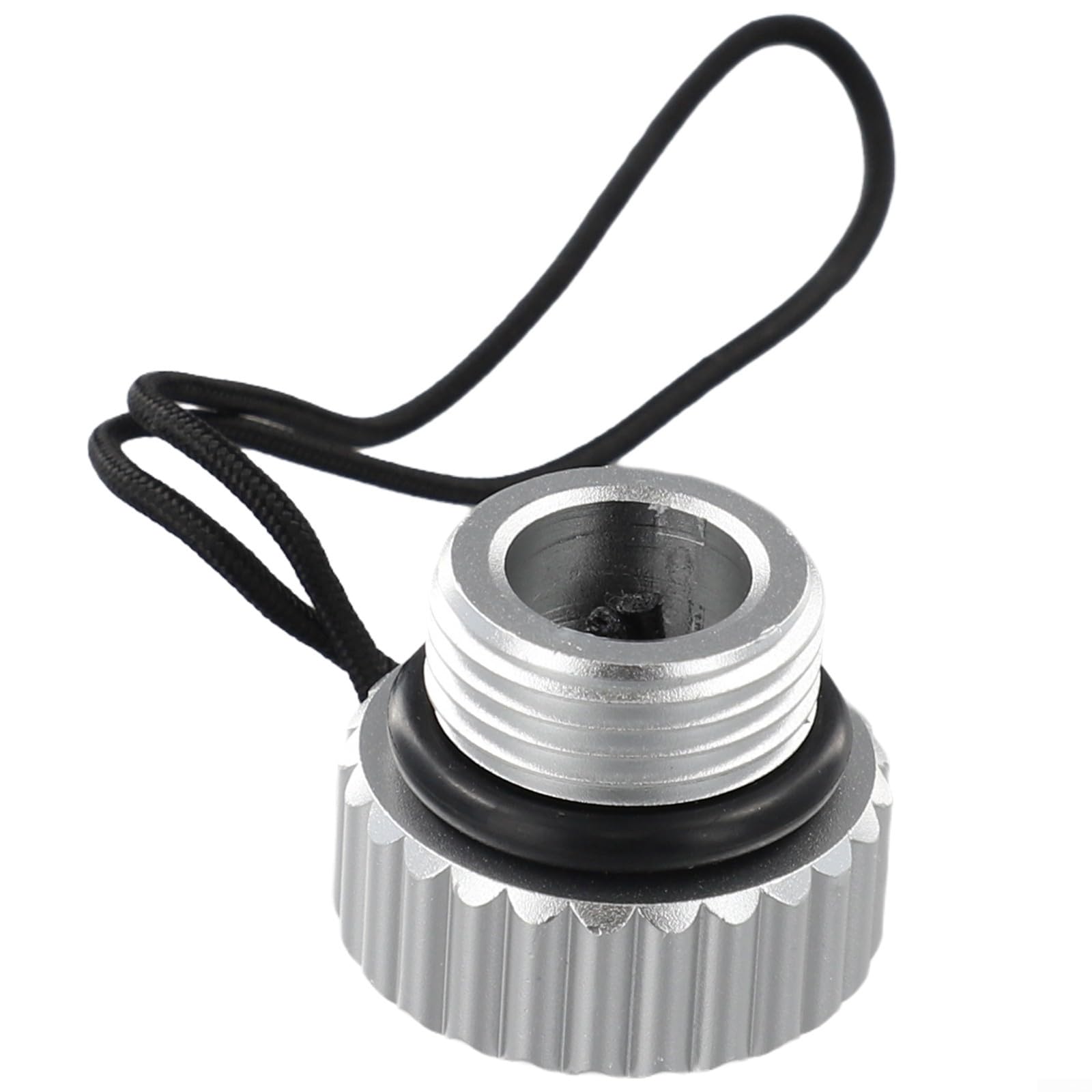 Belnotelt DIN Tank Valve Threaded Cover - Scuba Diving 6061 Aluminium Protection -Plug 5/8-14NPS Regulator Guard, Cylinder Head, Safety Cap Gear Accessory(Silver)