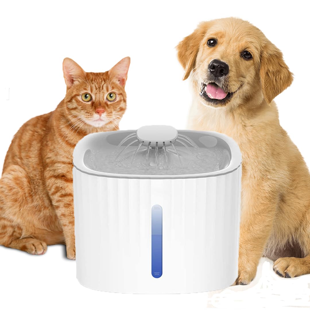 Best 3L Pet Water Fountain: Quiet, Hygienic, and Automatic Water Dispenser with Filter, Ideal for Cats, Dogs, and Multiple Pets.Perfect for pets to ensuring fresh, clean drinking water for hydration.