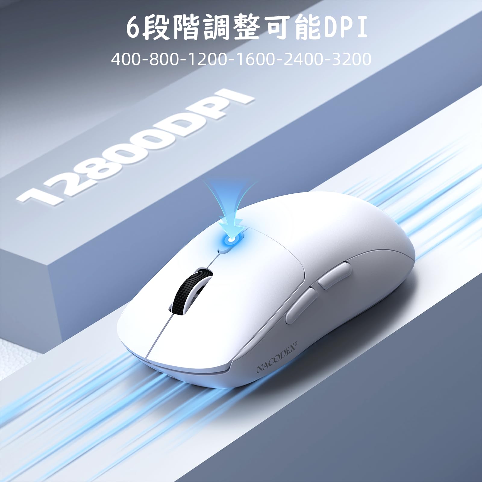 Amazon | A.JAZZ ゲーミングマウス 超軽量3モード 2.4 G/BT/有線Type-C