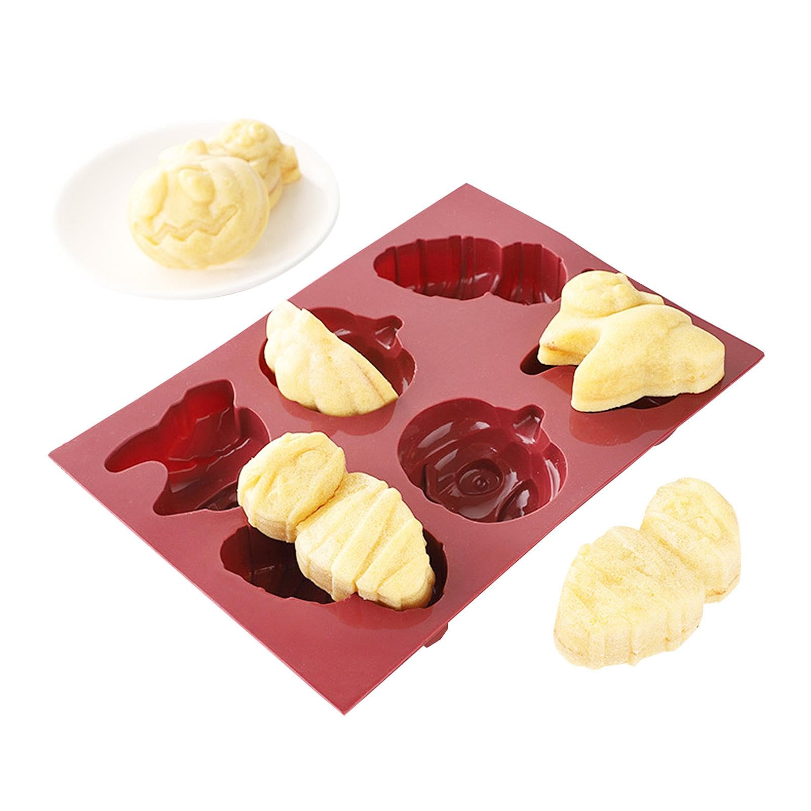Halloween Eiswürfelform Halloween-Totenkopf-Siliko Produktbild-Vorschau 5