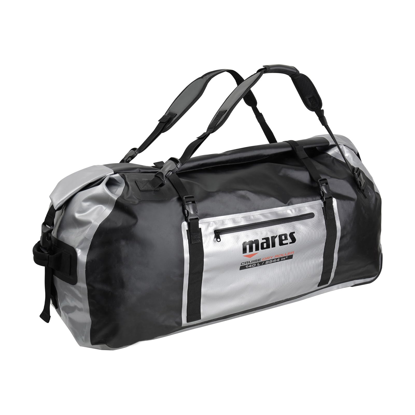 Mares Cruise Dry Roller 140L Diving Equipment Bag | Waterproof Lightweight Duffle Bag with Roll-Up Closure