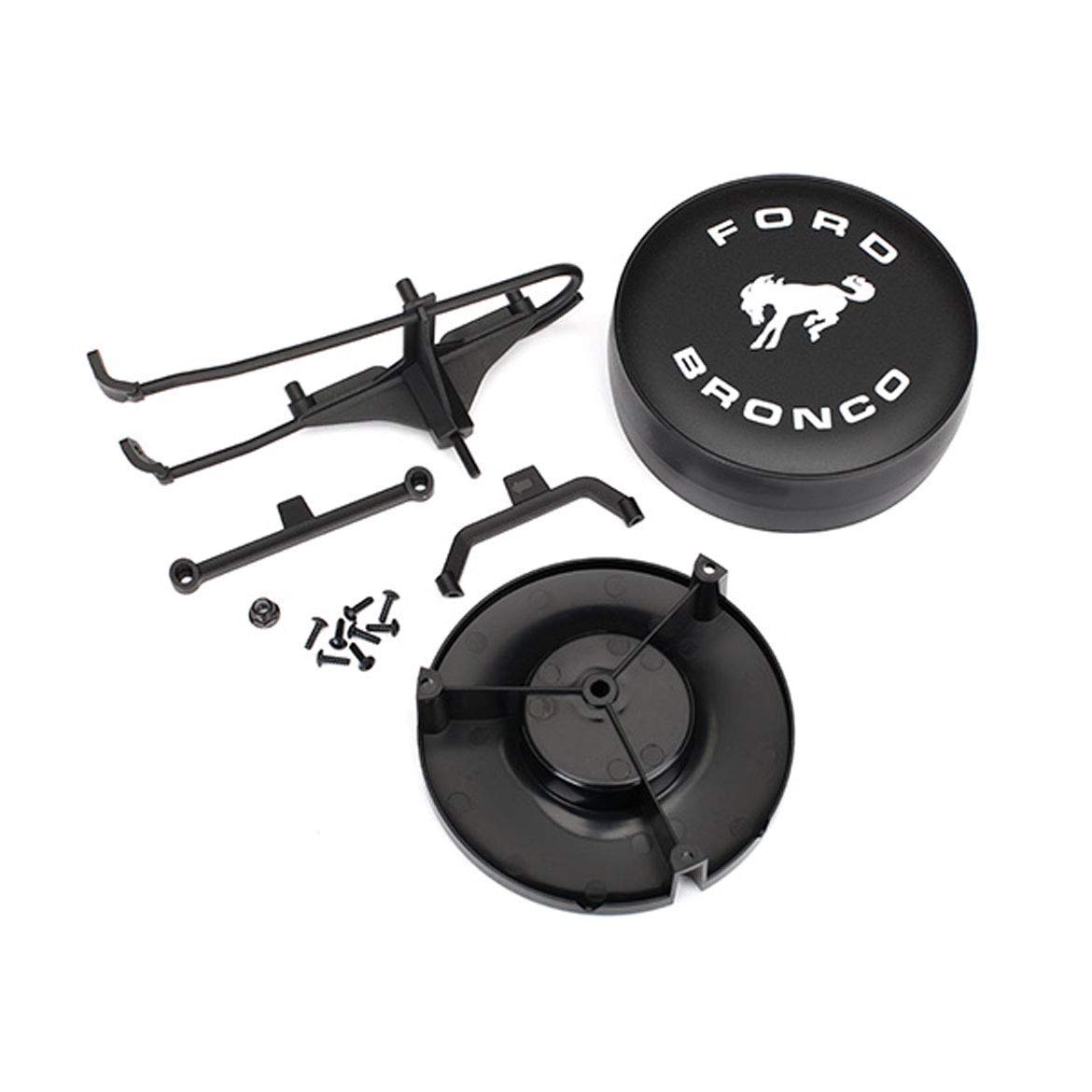 Traxxas 8074 Ford Bronco Spare Tire Mount for The TRX-4, Black
