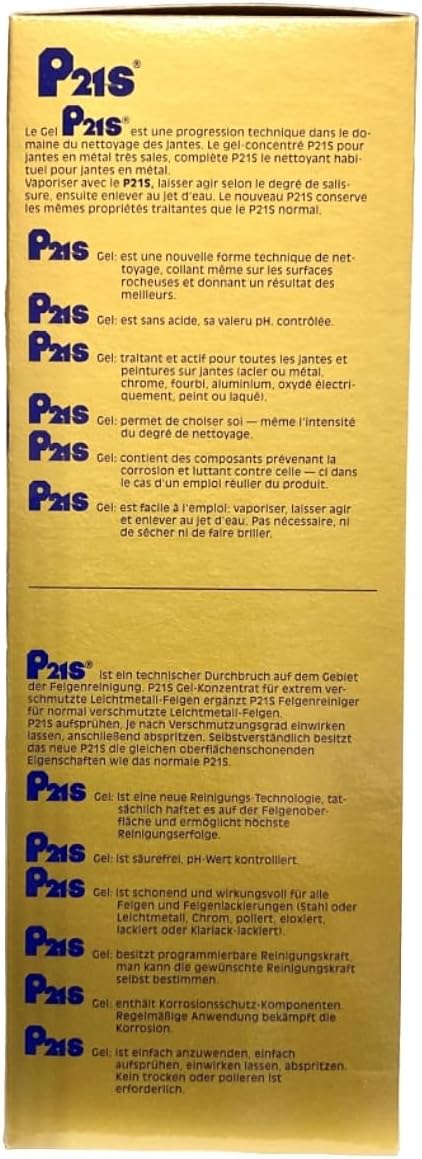 P21S Gel Wheel Cleaner 500mL w/ Sprayer