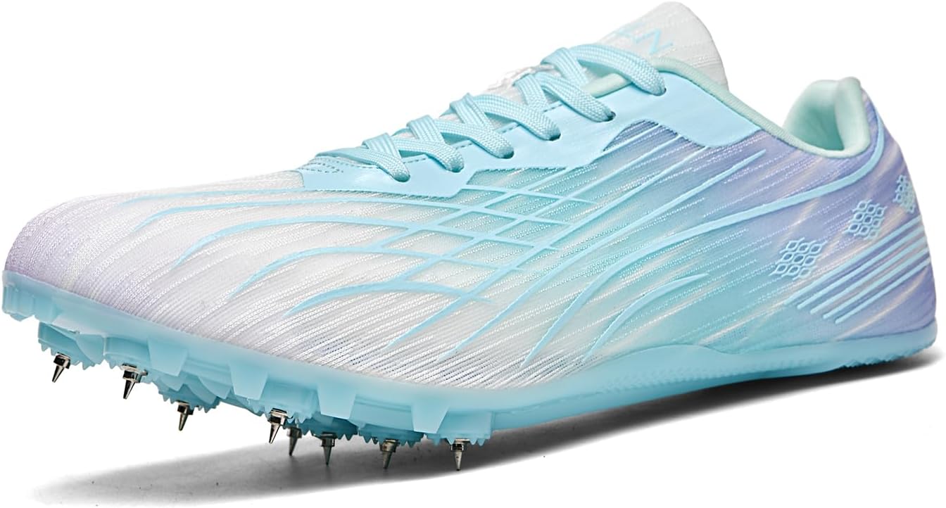 Mens Womens Spike Track Shoes Athletics Racing Running Shoes Jumping Sneakers