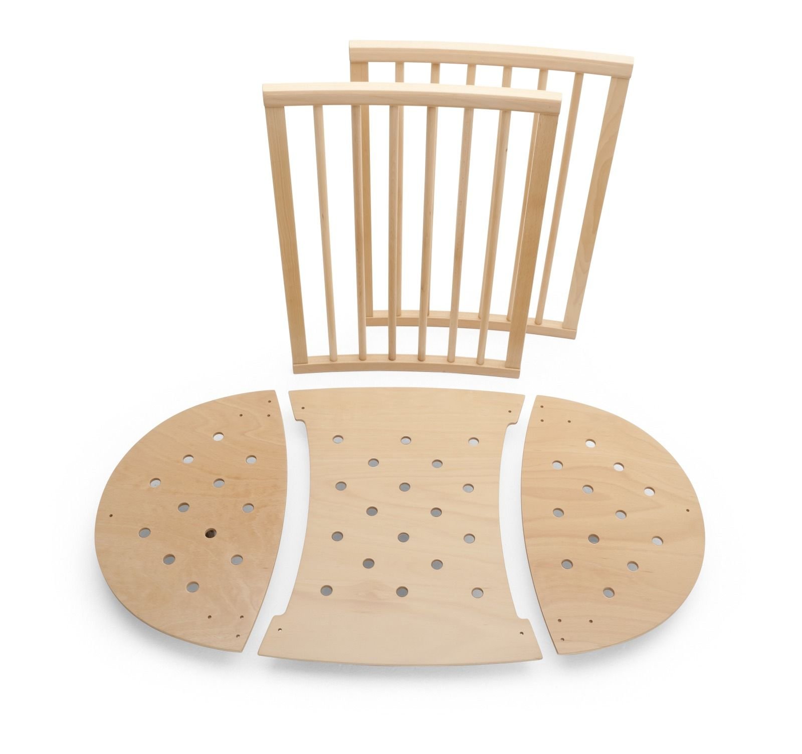 Stokke Sleepi, Estensione per letto naturale, trasforma il lettino Sleepi in un letto Sleepi - per bambini fino a 3 anni - Materasso venduto separatamente, estendi il letto a 141 cm