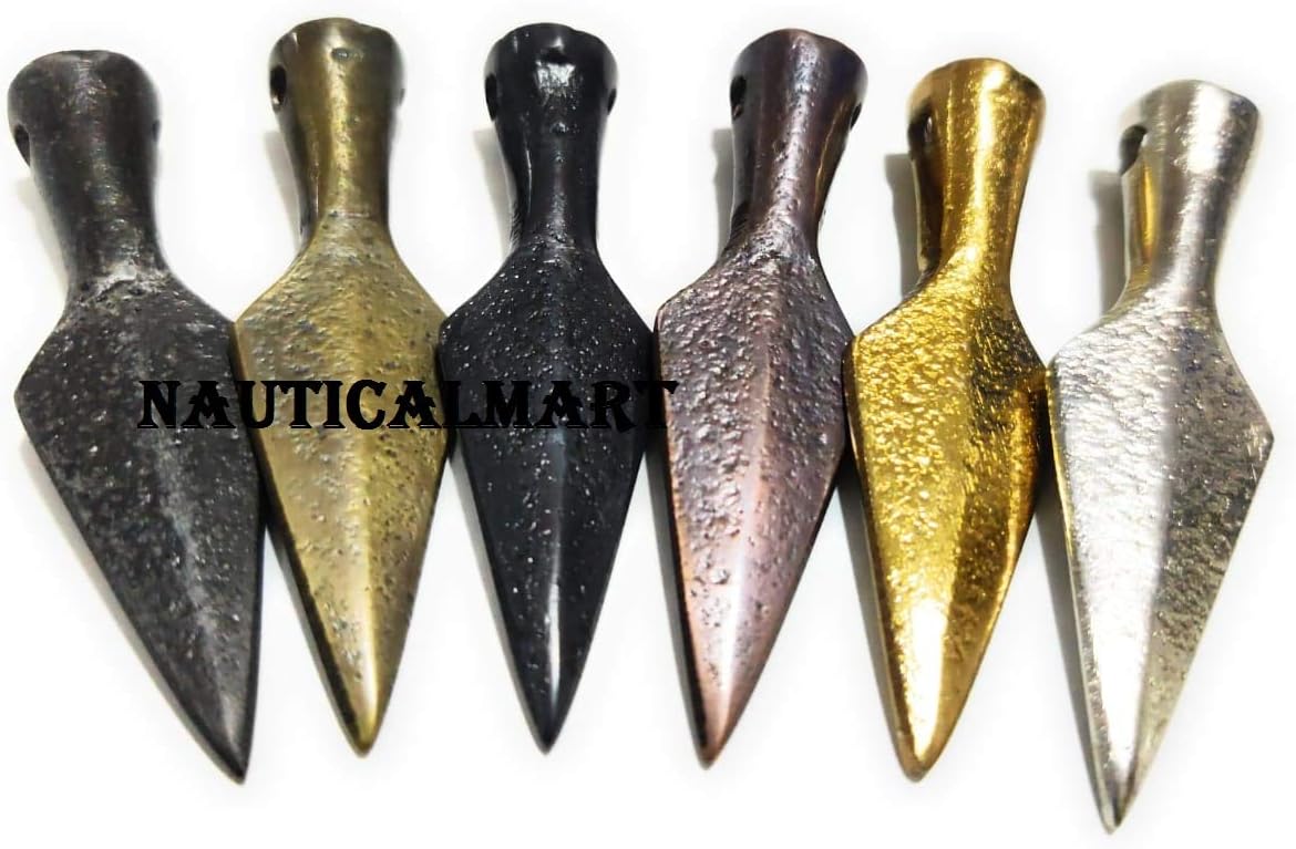 Nautical-Mart Hand Forged Spear Head Pendant, Arrow Head Pendant, Viking Pendant Norse/Medieval/Jewelry/Skyrim