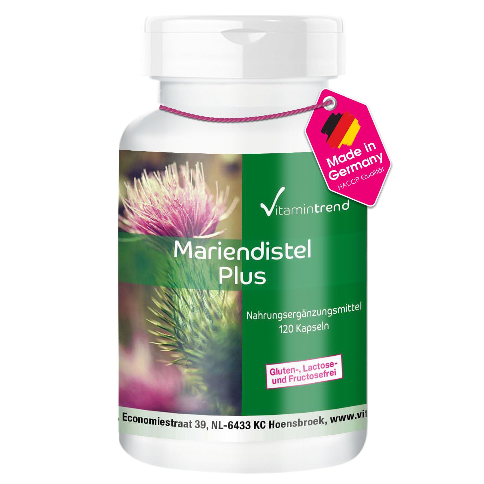 Vitamintrend Mariendistel Extrakt 313mg - Mariendistel Plus Produktbeschreibung