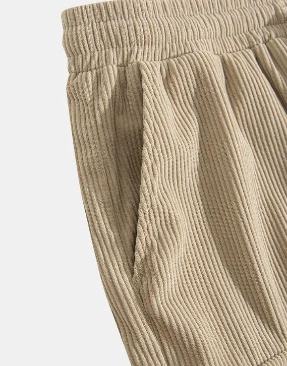 Image of Samfor Shorts for Men || Authentics Classic Men's Ribbed Polycotton Relaxed Fit Cargo Stretch Shorts || Lightweight & Quick Dry || Men Shorts Casual ||Shorts Pant for Men