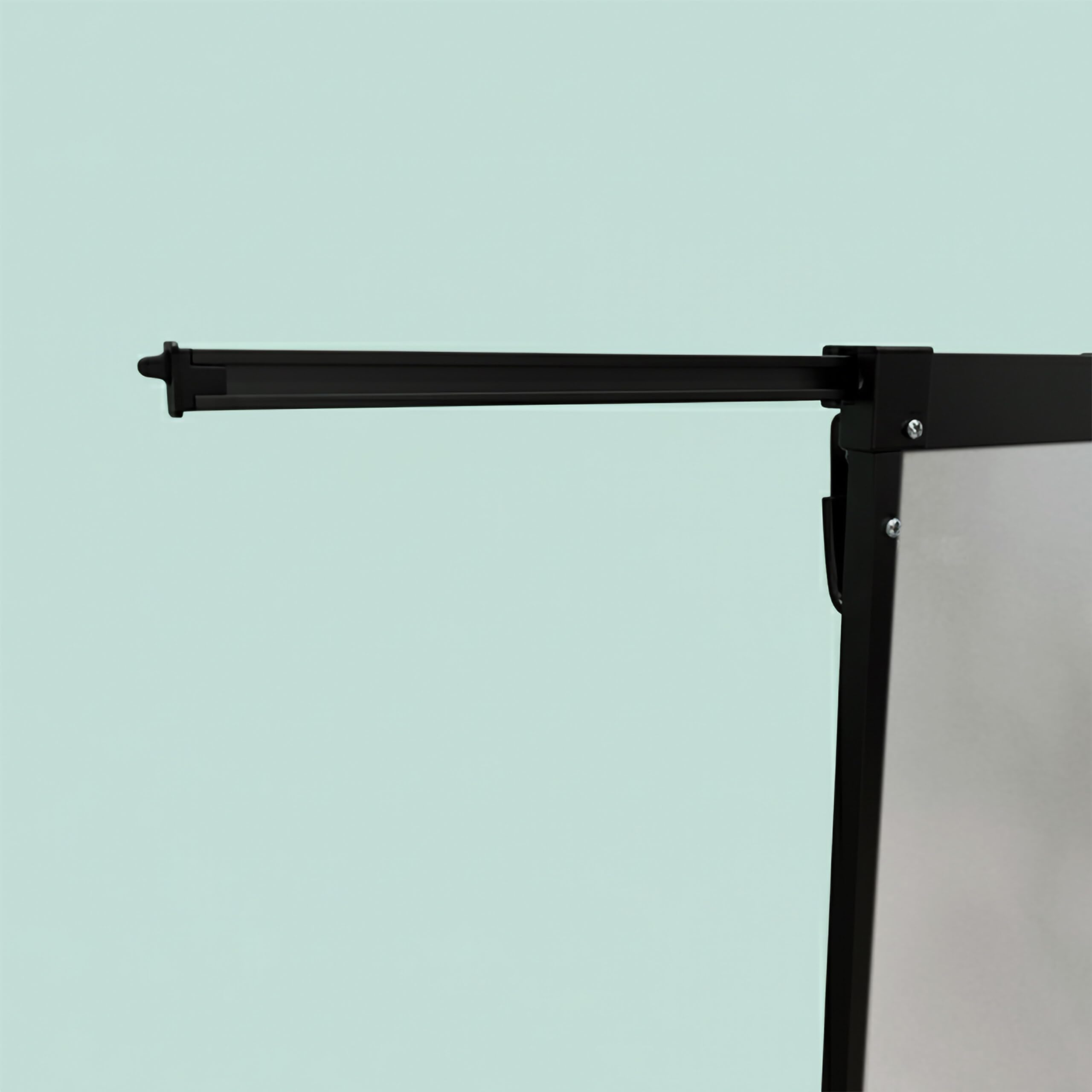 Relaxdays Flipchart Whiteboard, magnetisch, höhenverstellbar, Rollen, Stifte-Ablage, Alu-Rahmen, HxB: 100x70 cm, schwarz
