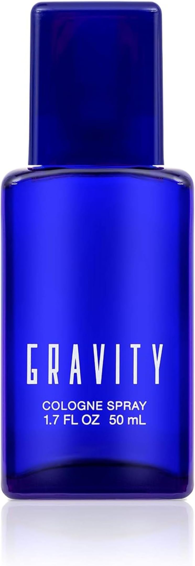 Coty Classics Gravity Eau de Cologne Spray, Seductive Blue Fragrance for Men with notes of Mandarin Orange, Sage, Earthy Woods, Vanilla and Leather 1.7 fl oz (Pack of 1)