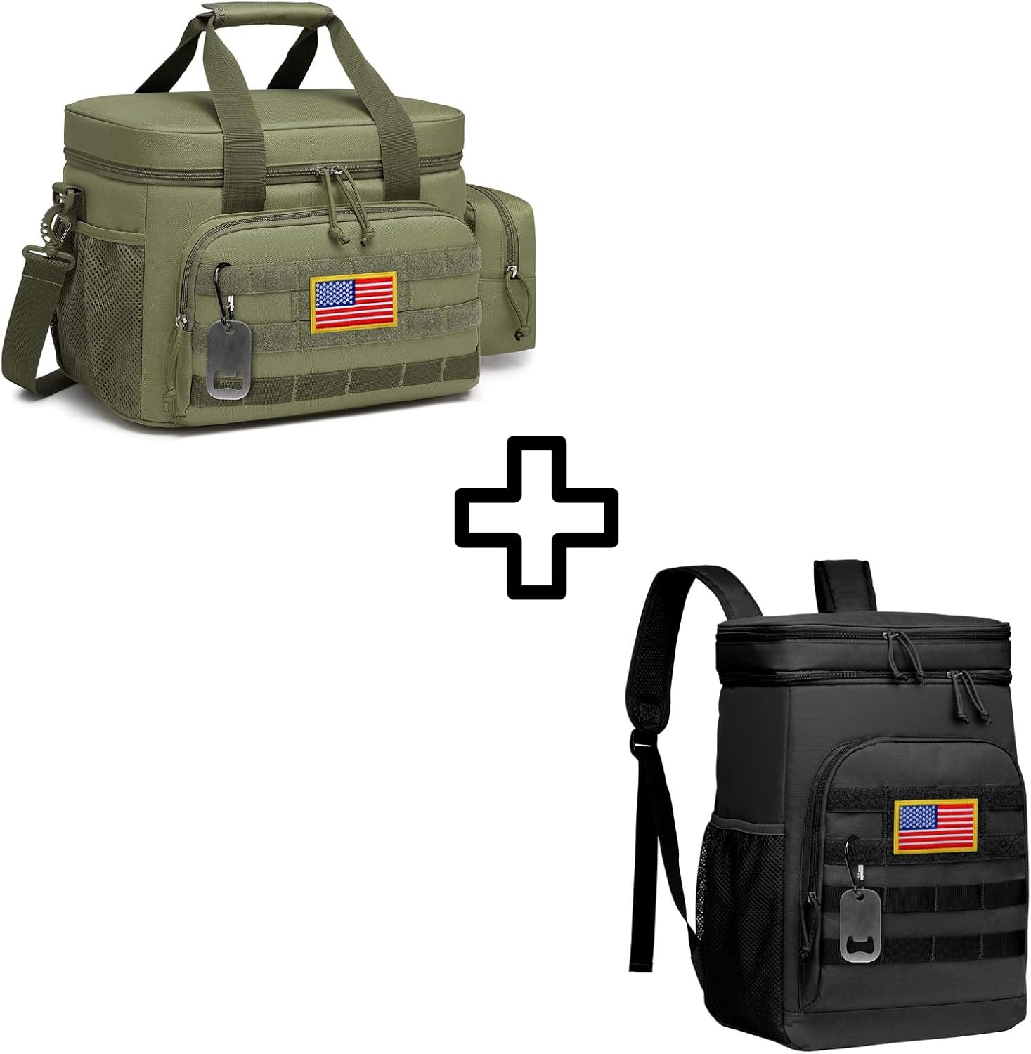 TACTICISM Tactical Lunch Box for Men 30 Cans Leakproof