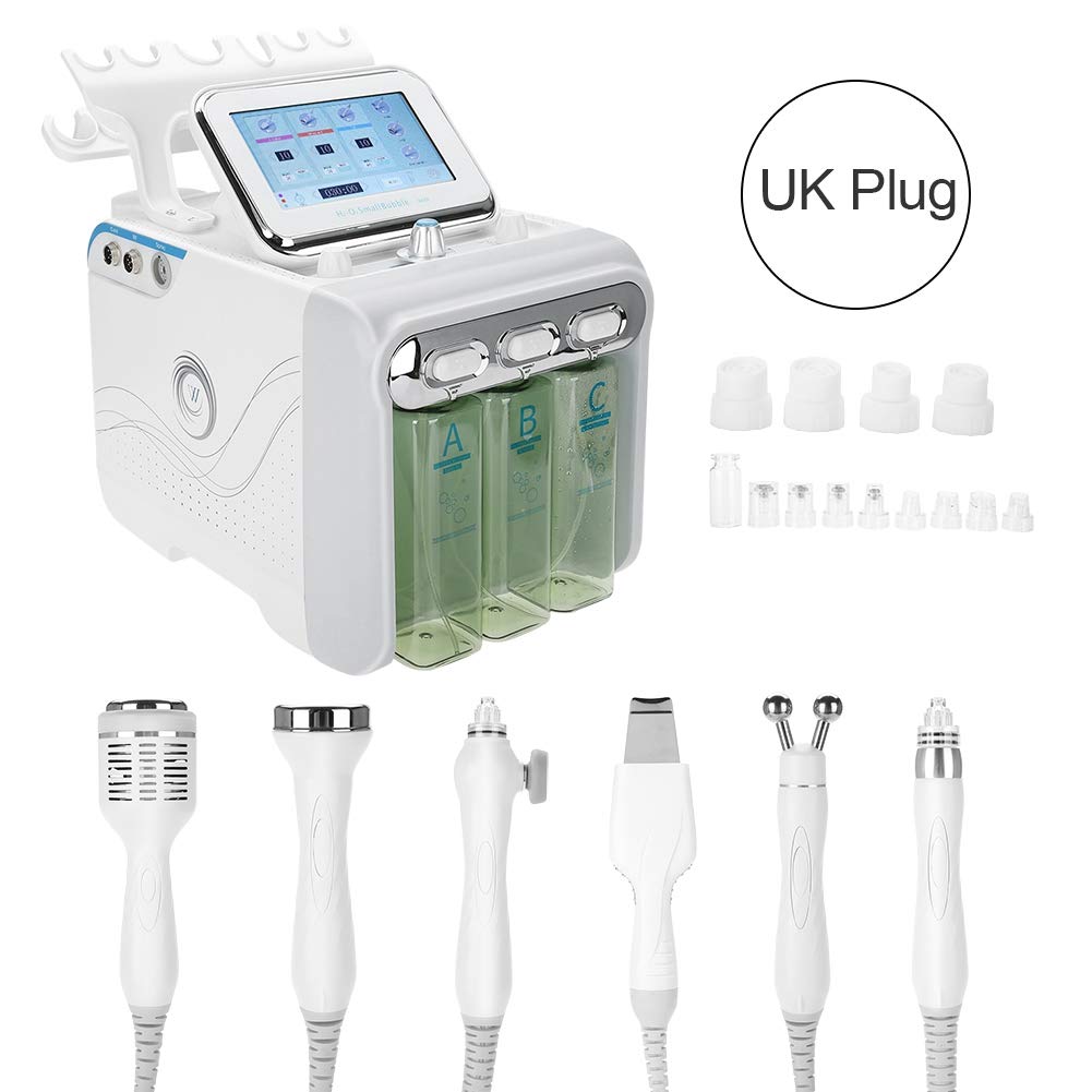 Bubble Beauty Machine - Máquina de belleza 6 en 1 con hidrógeno y oxígeno, limpieza profunda de la piel (UE)