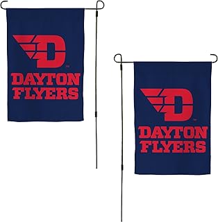 Desert Cactus University of Dayton UD Garden Flag – 19 x 12 inch Dayton Flyers Banner, For Outdoor Display and Events (Design A)