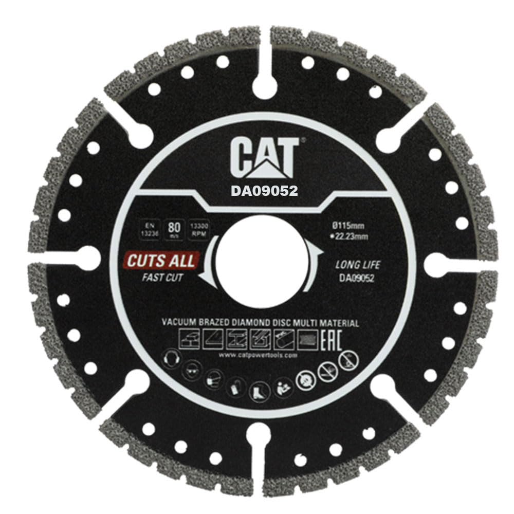 CAT DX3090 720Watt 125mm Profesjonalna szlifierka kątowa DA09052 Ogólnego przeznaczenia Tarcza do cięcia diamentowego