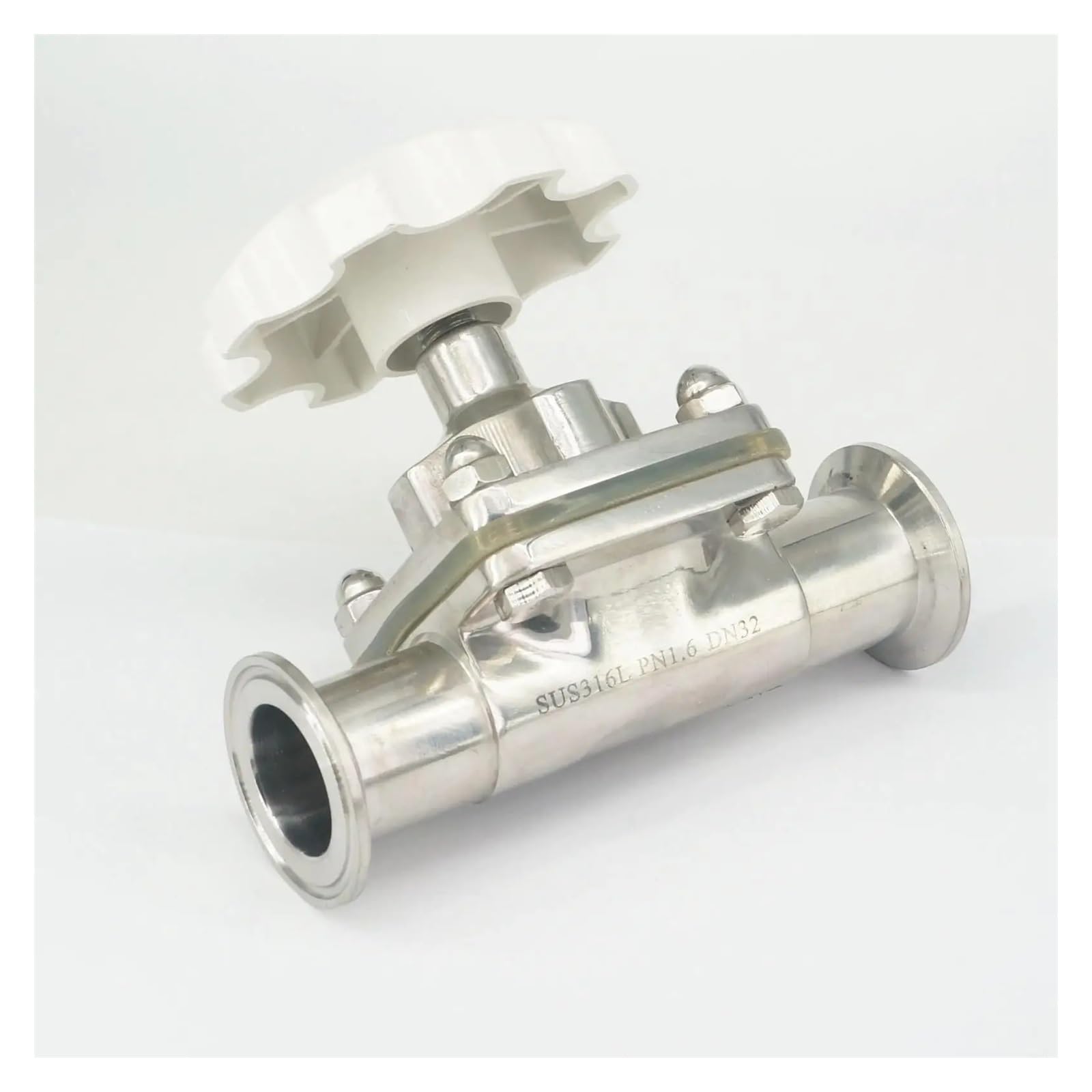 Dpurpiwady One Color 1-1/4" 32Mm 316 Stainless Steel 1.5" Tri Clamp Valve Brew Beer Dairy Product