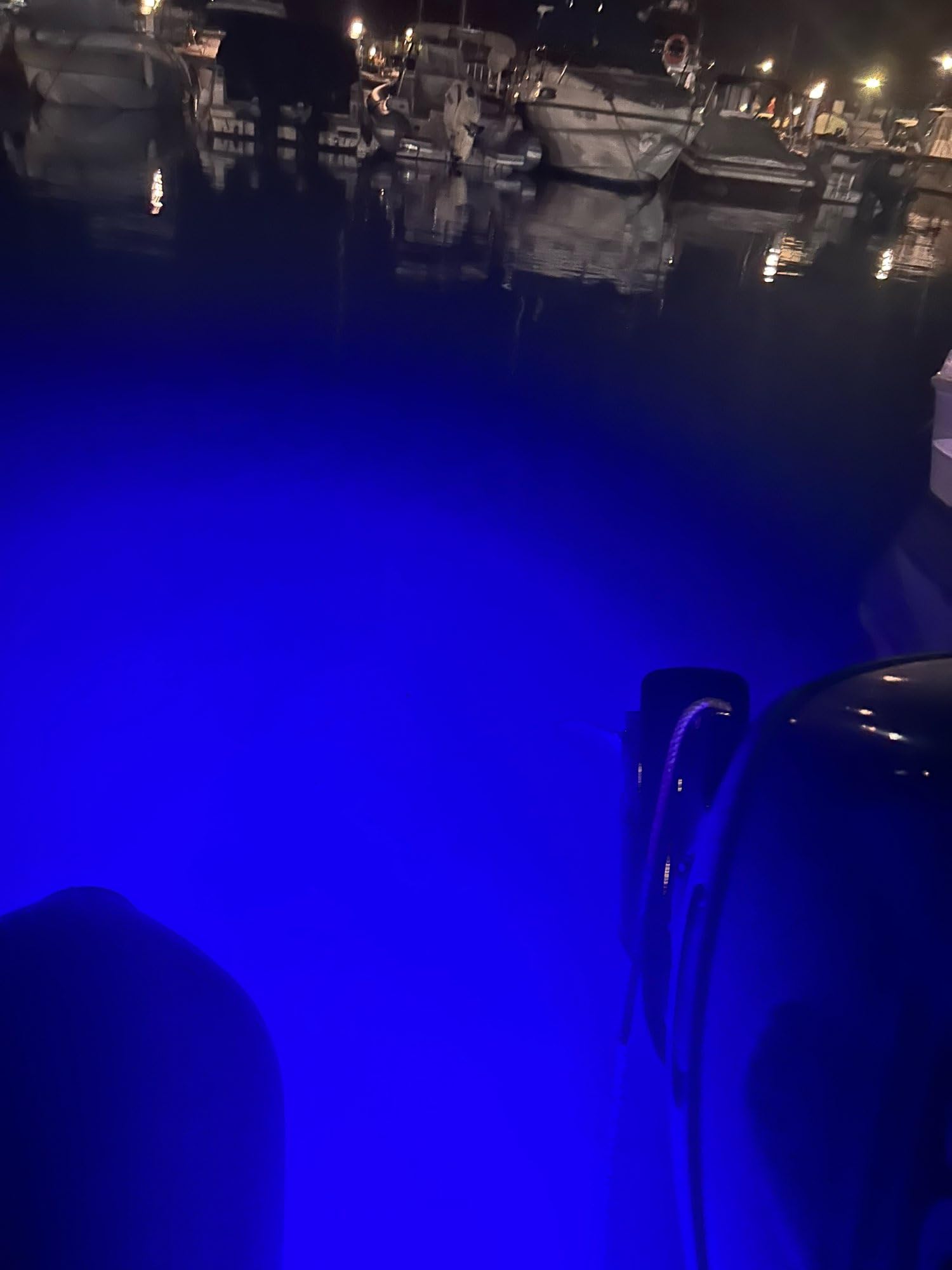 Blue Color Underwater Boat Led Light IP68 36W 3030 42 LED 9-30V DC HIGH LumenLumen (Blue)