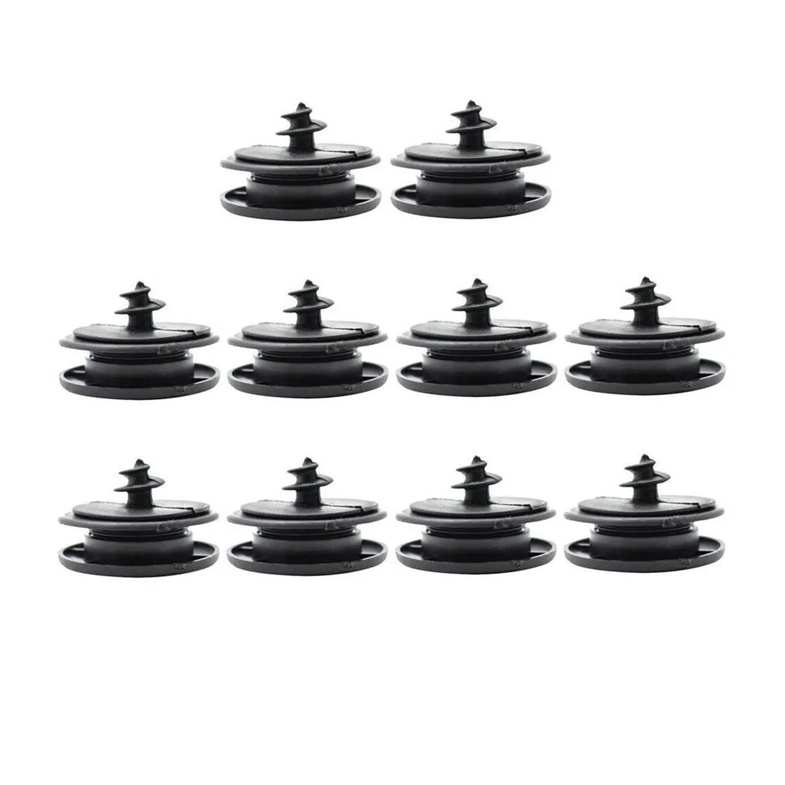 KXFVYNE 10pcs Car Floor Mat Clips Retention Holders Grips Carpet Clamps Buckles Anti Skid