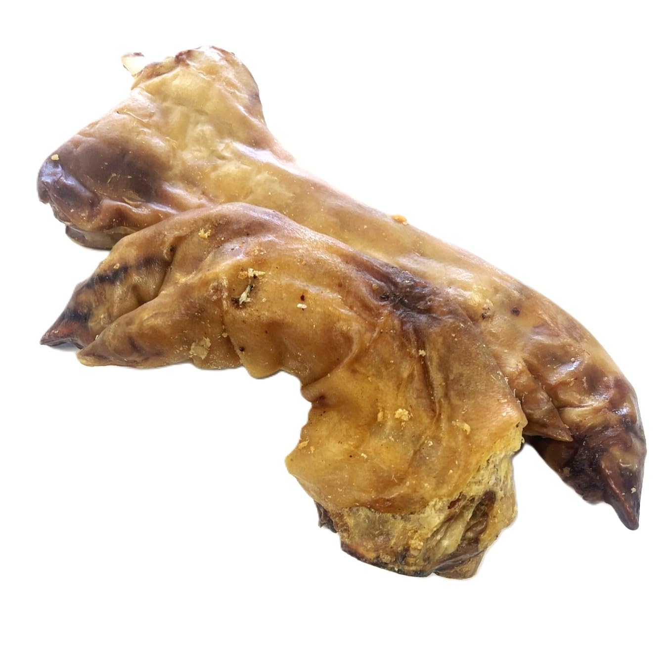 Maltbys' Stores 10x Half Pig Feet (10x Pieces) 100% Pork Legs 100% Natural Dog Treat Chews [SLD]