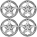 Custom Accessories 94201 Xt Profile 14" Wheel Cover, Set of 4