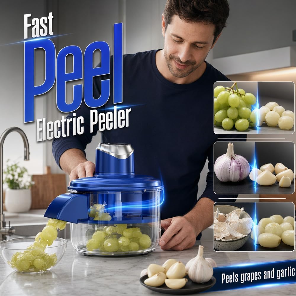 Pelapatate l'uva, sbucciatore automatico per frutta piccola