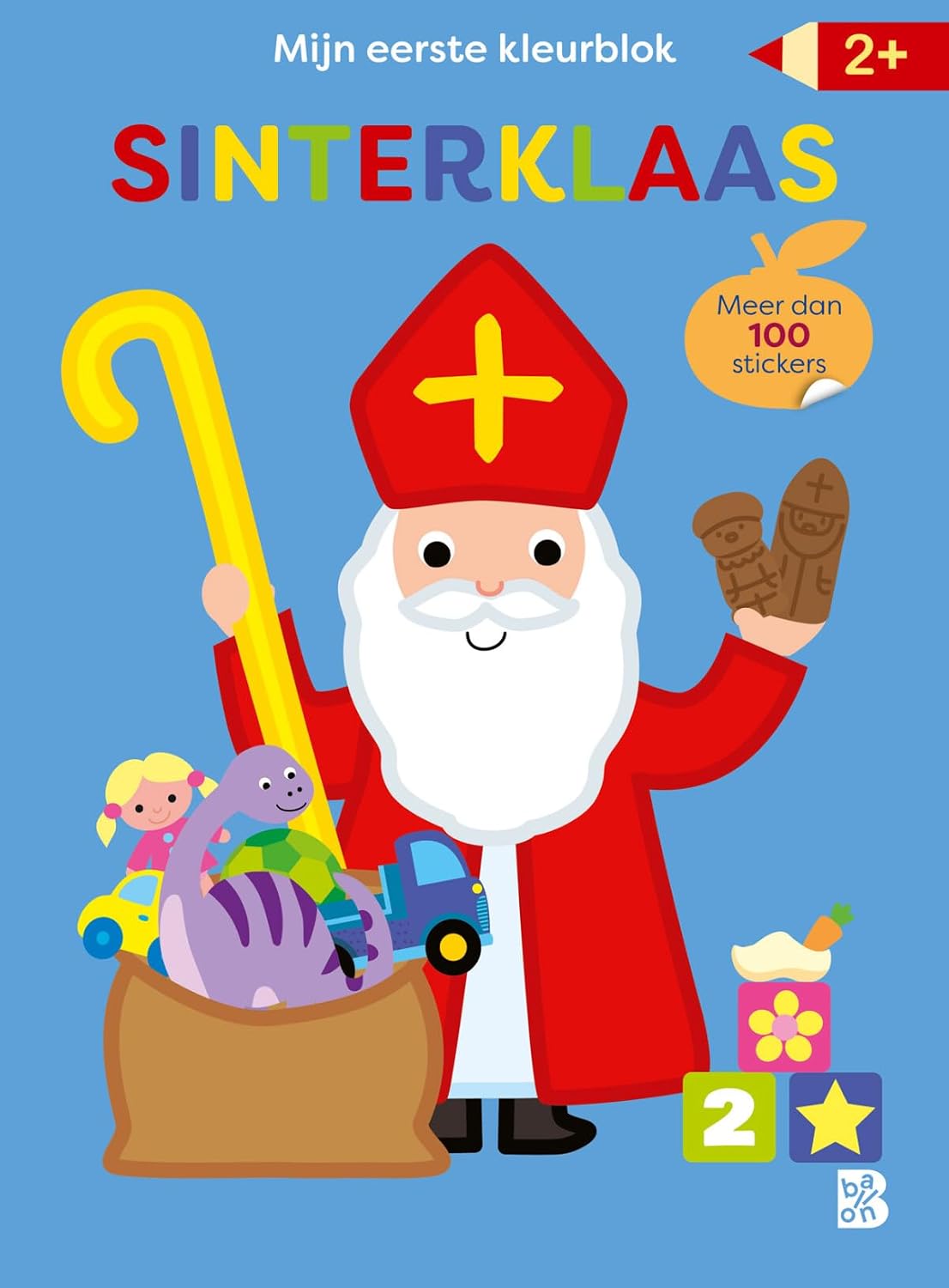 Mijn allereerste kleurblok met stickers: Sinterklaas (Sinterklaas, 1)