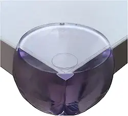 Kit 4 Protetor Quina Mesa Canto Segurança Bebê Infantil TRANSPARENTE