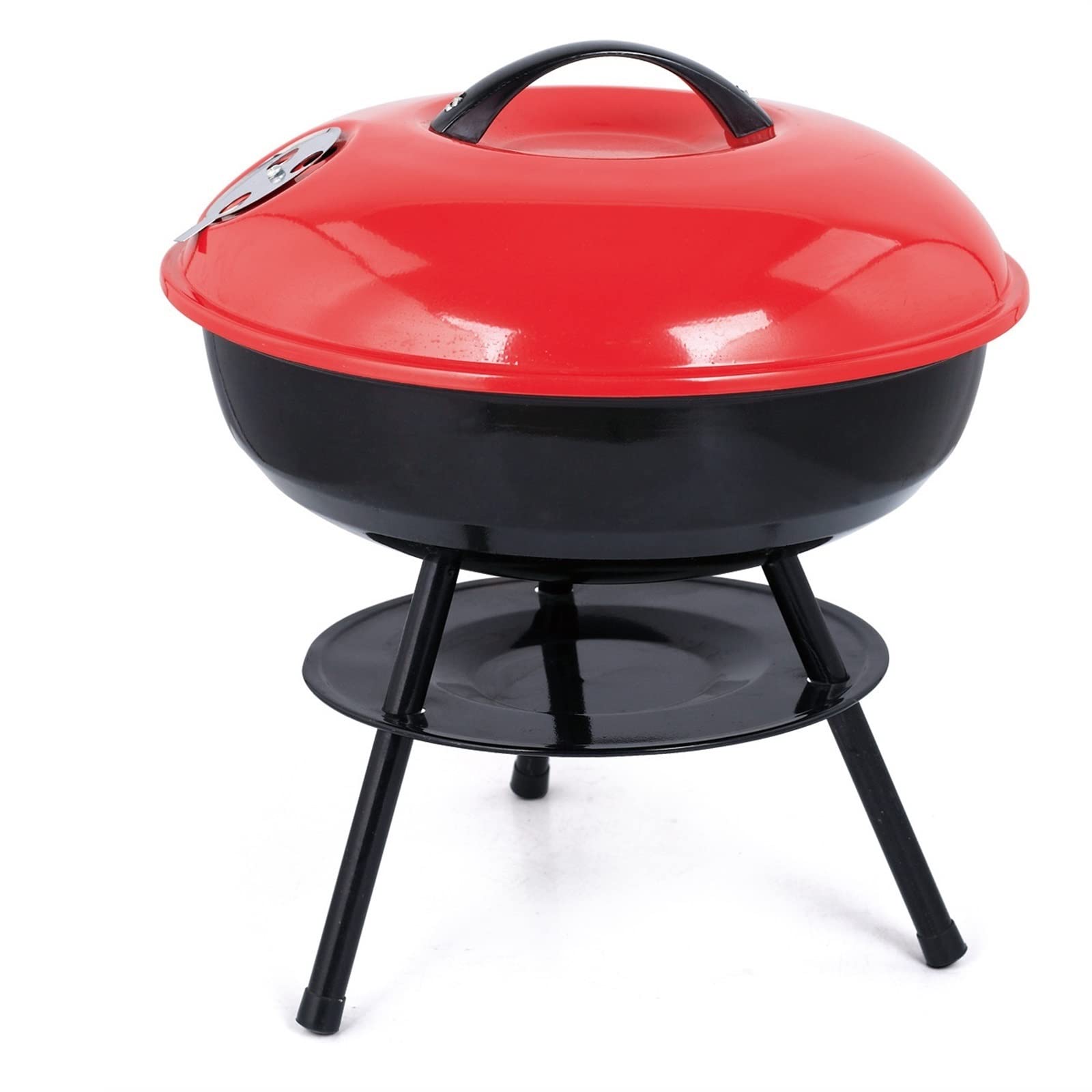 Grill Kulisty Grill Na Węgiel Drzewny Okrągły Grill Ogrodowy