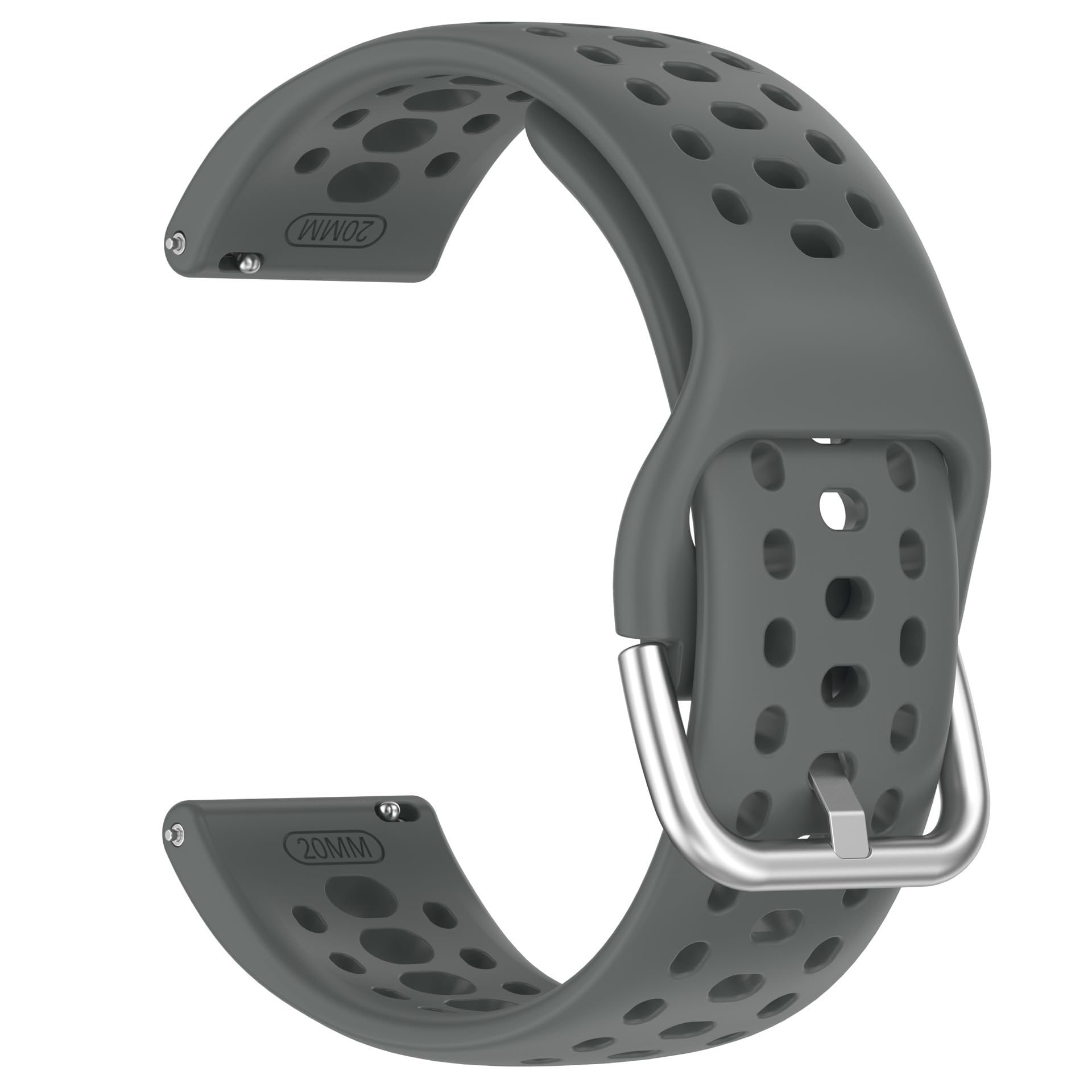 FTRONGRT Bransoletka kompatybilna z Amazfit Active 2, miękki silikon TPU, wygodny zapasowy pasek do zegarka, kompatybilny z Amazfit Active 2.